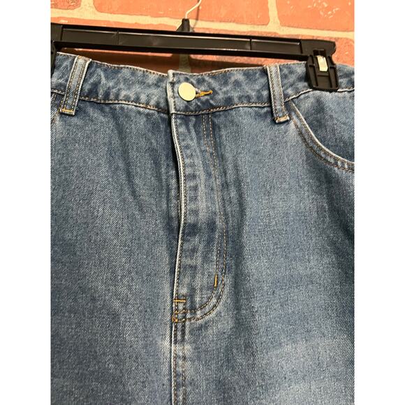 Shein Denim Midi Skirt - 3X - Picture 3 of 7